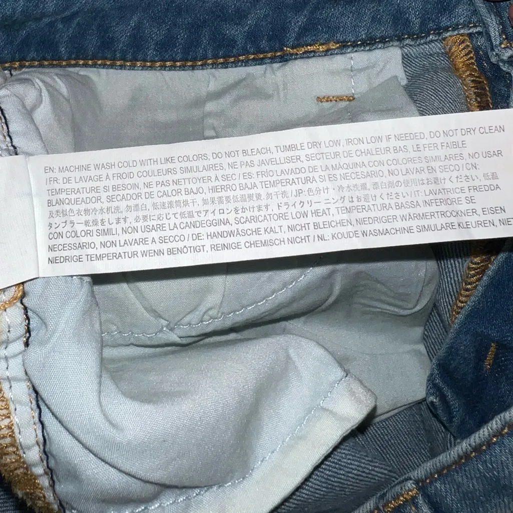 NWT EVIDNT Los‎ Angeles Verona Skinny Ankle Denim Women’s Size 27 Blue - Image 5