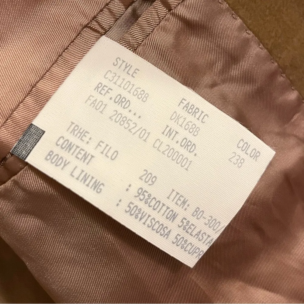 DKNY NWT  Suede Trench Coat Jacket Size XL - Image 13