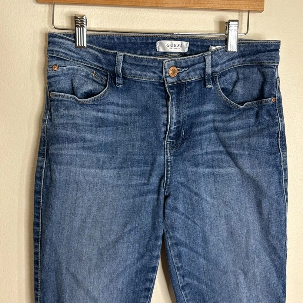 Guess sexy curve Y2K ladies skinny denim jeans size 29 - Image 2
