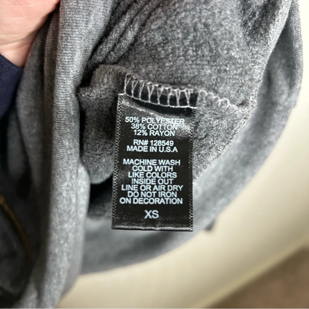 Aviator Nation Ninja Pullover Hoodie grey extra small - Image 12