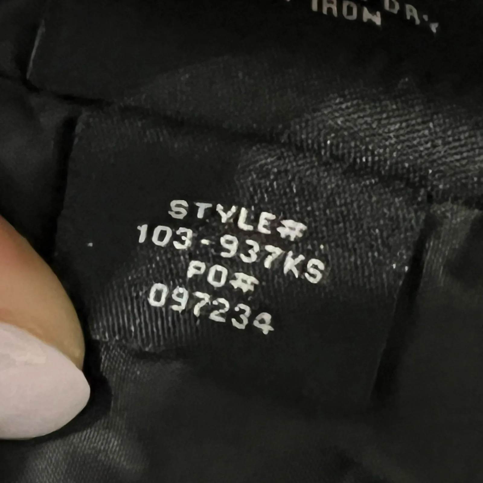 J2 Women's Faux Leather Jacket Black Moto Biker Zipper Long Sleeve Size Medium* - Image 13