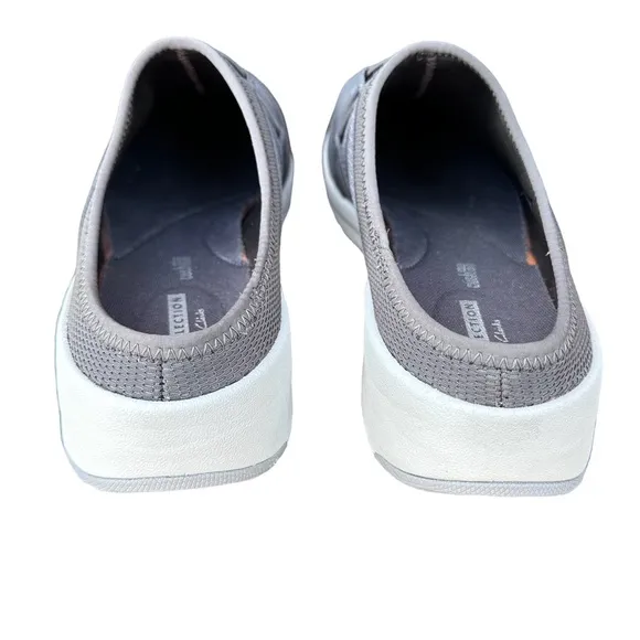 Clarks ‎ Women's Darleigh Myra Sneaker, Grey Mesh Textile, 12 Medium US - Image 4