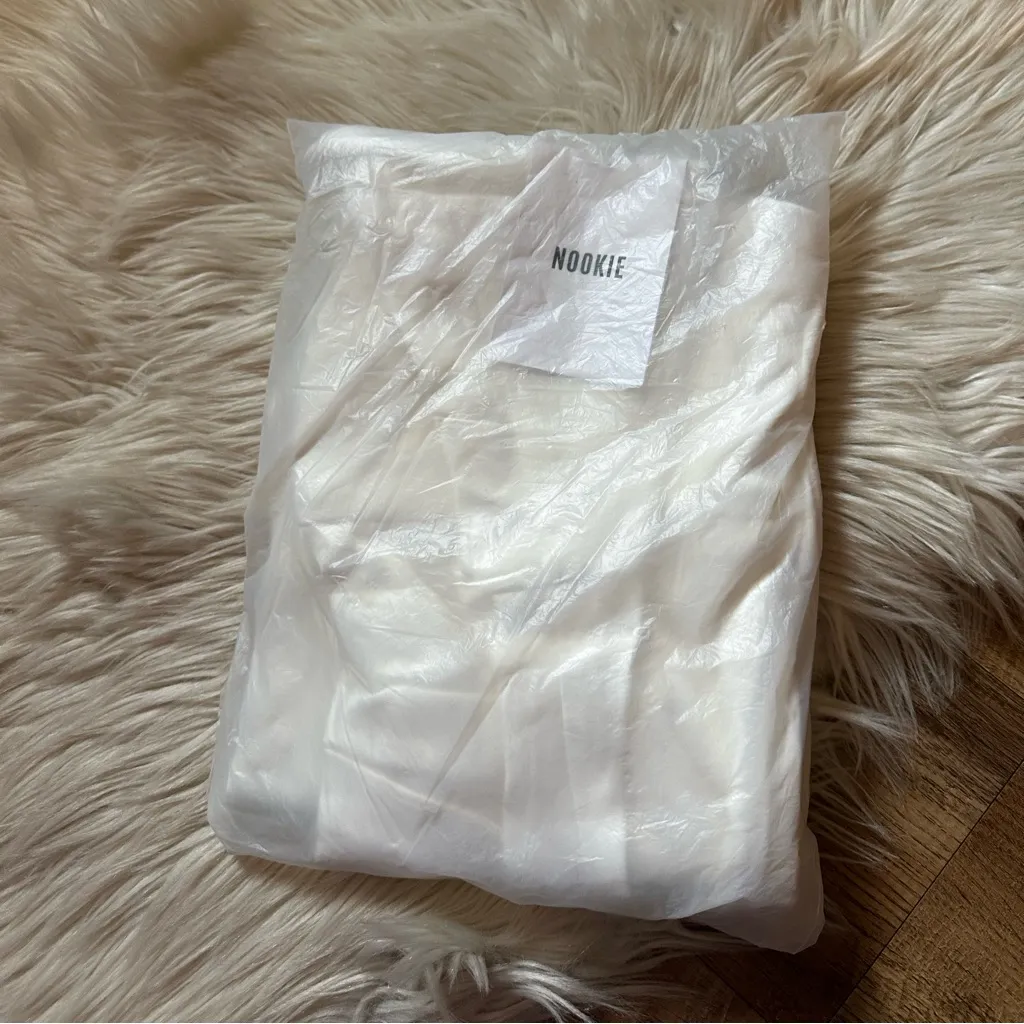 NOOKIE Grace One Shoulder Gown In Ivory - Image 6