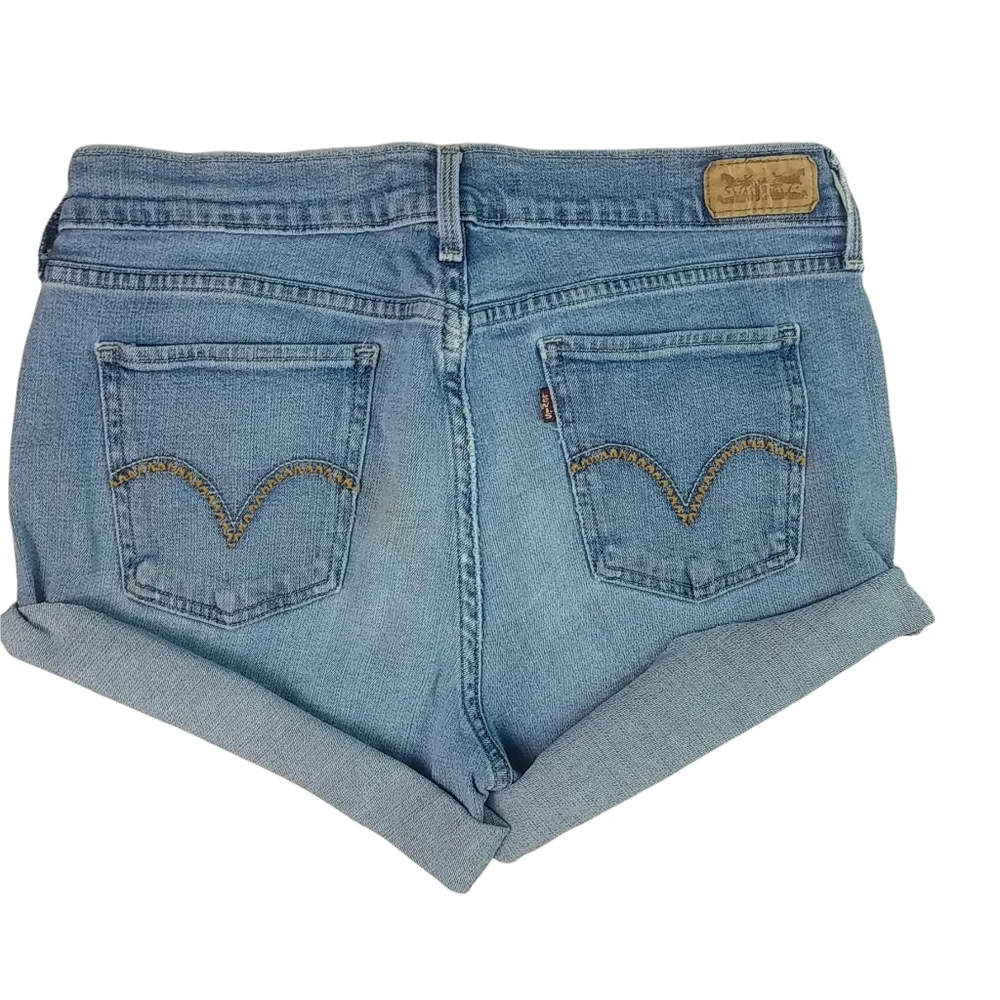 Levis 505 8 31 Medium Wash Jeans Shorts - Image 2