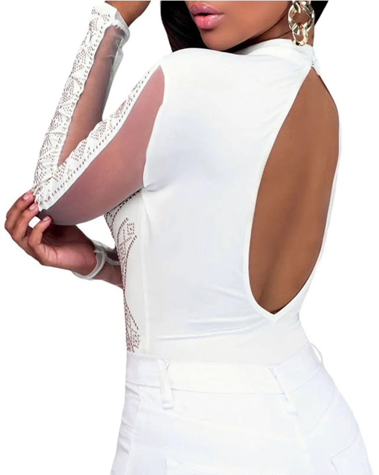 Amazon Sheer Bodysuit - Image 2