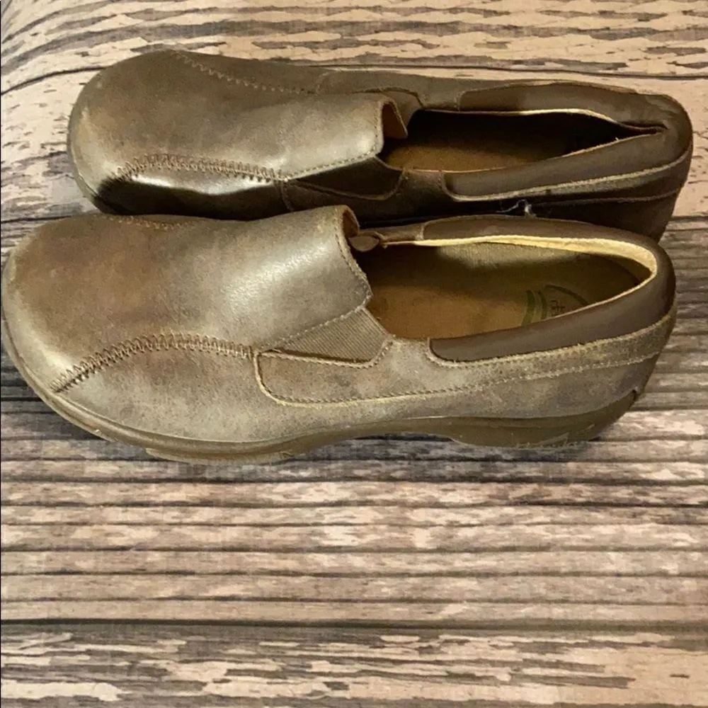 Dansko Brown Leather Comfort Shoes Size 40 - Image 2