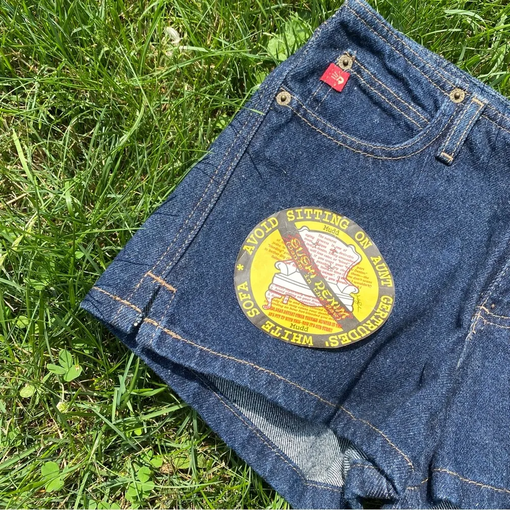 NWT Deadstock Vintage Denim Shorts - Image 2