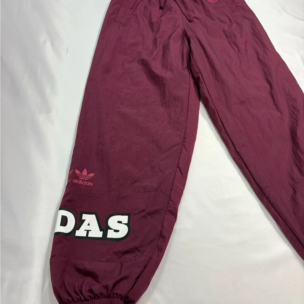 Adidas Burgundy Primegreen Shorts - Image 8