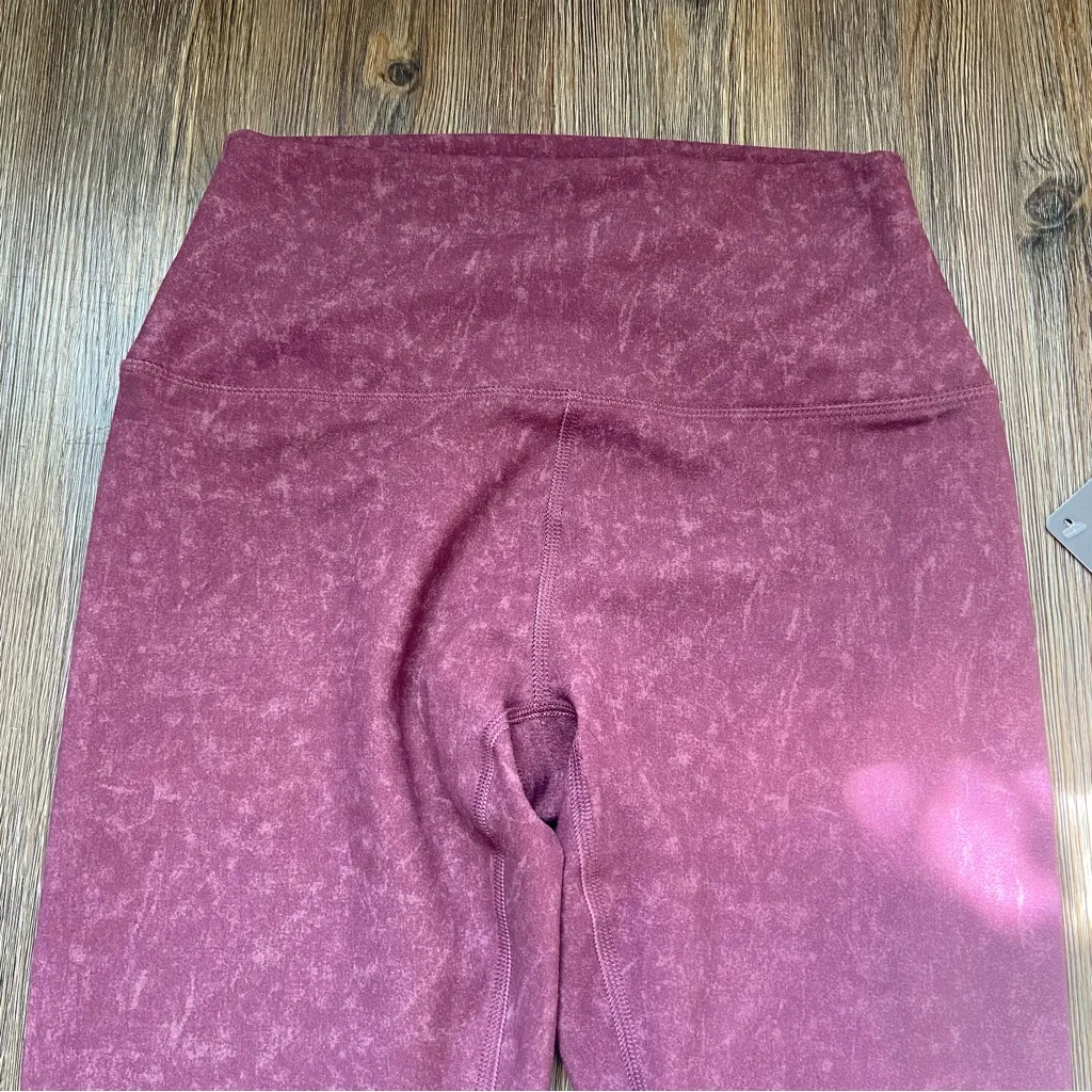 Maroon Slim Leggings by Harmony Balance Red - Image 5