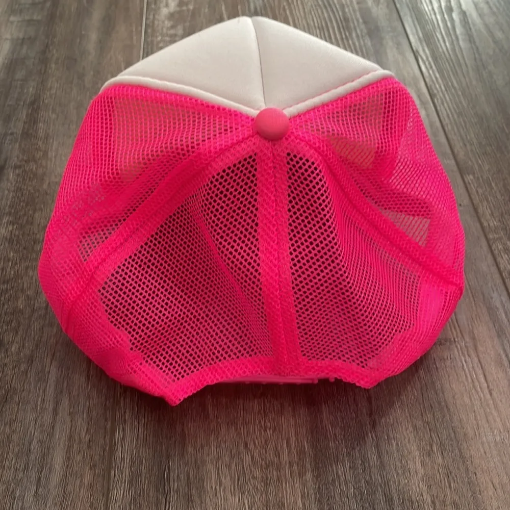 Snowmass Colorado broke pink adjustable trucker hat - Image 3