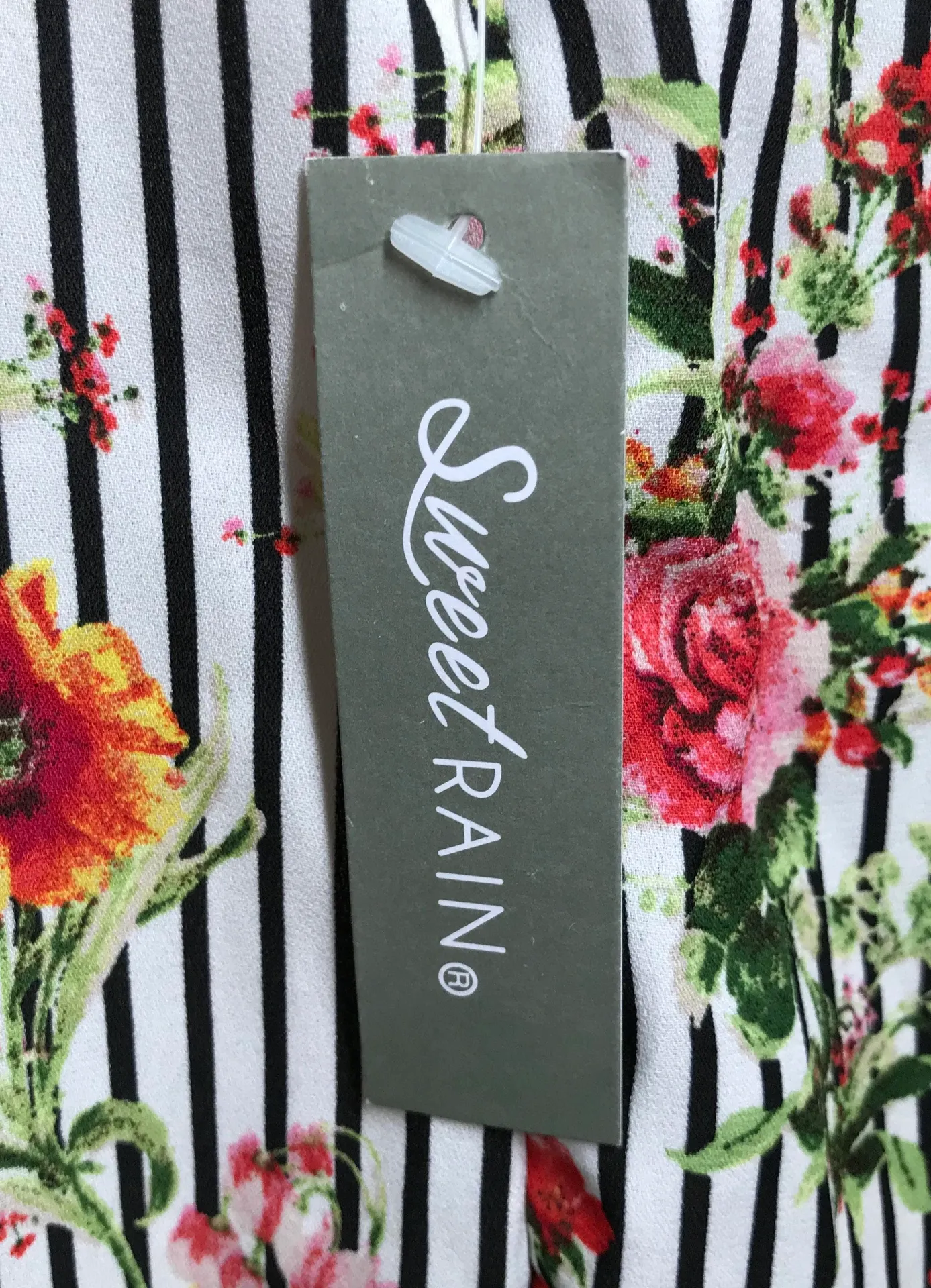 Sweet Rain Floral Women’s Top - Image 10