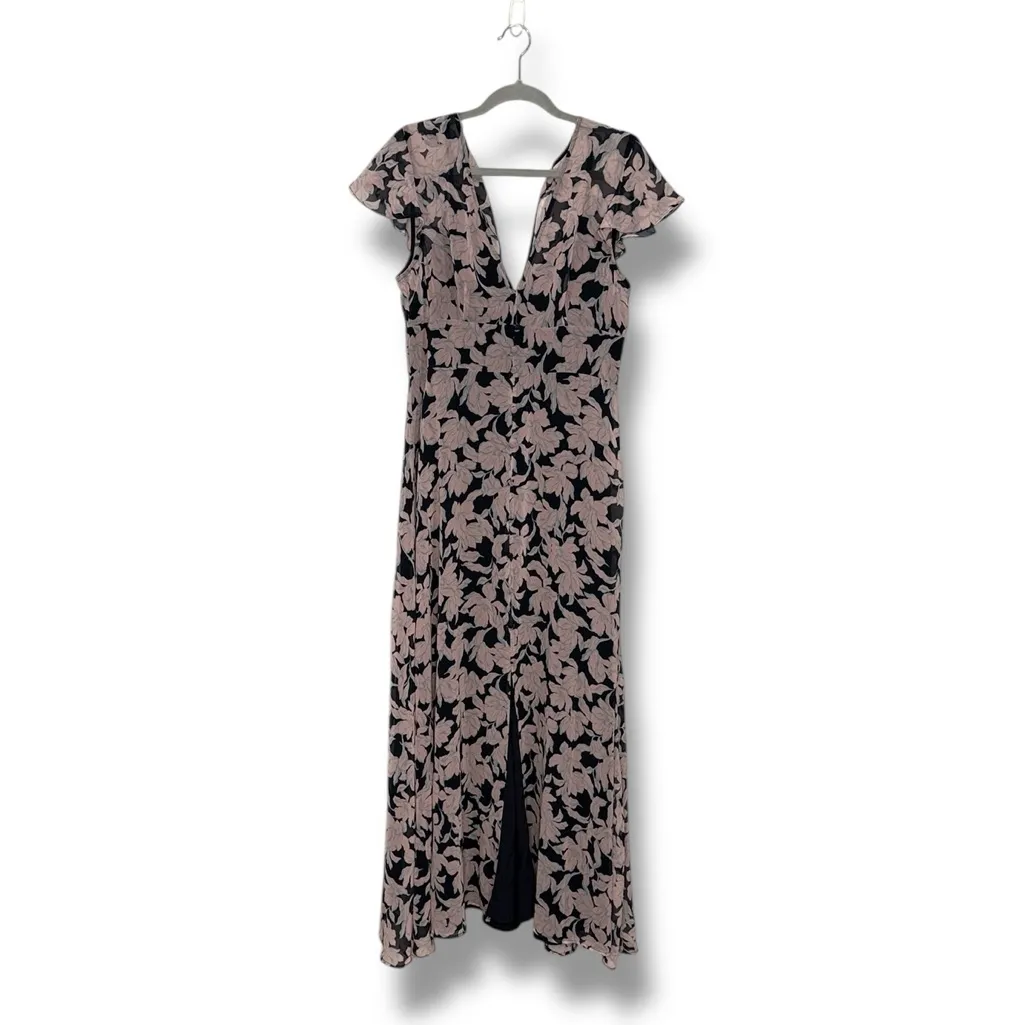 Hutch Ruffle Sleeve‎ Button Front Maxi Dress - Image 3
