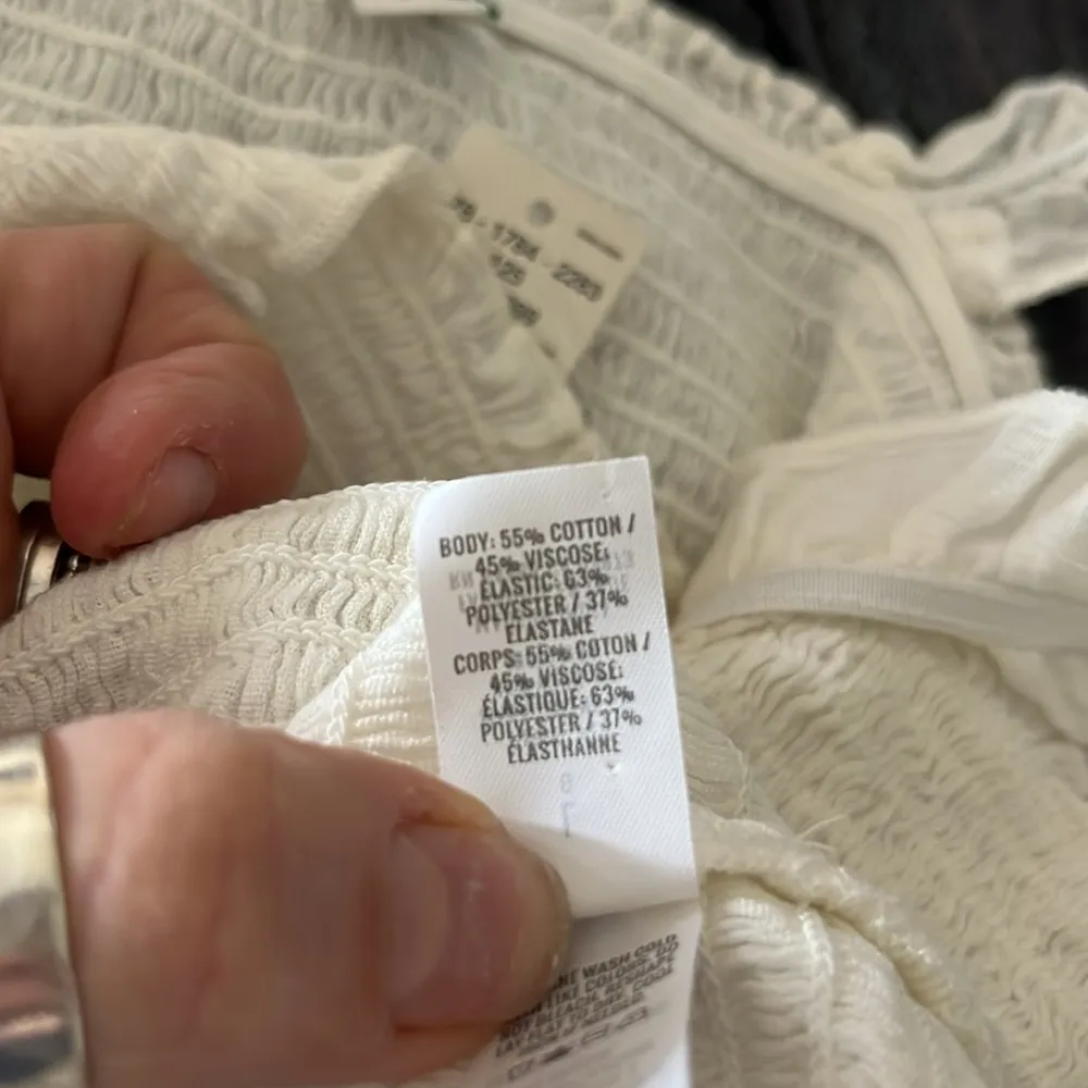 Aerie Smocked tank top with ruffle sleeve - Image 5