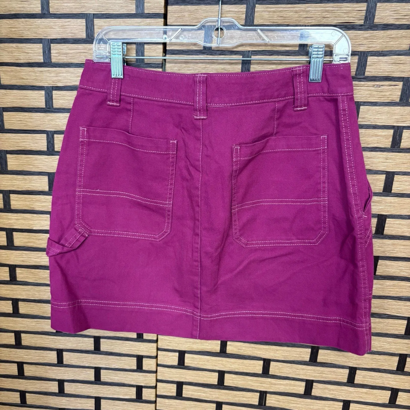 Old‎ Navy Purple Cargo Skirt Size 6 - Image 2