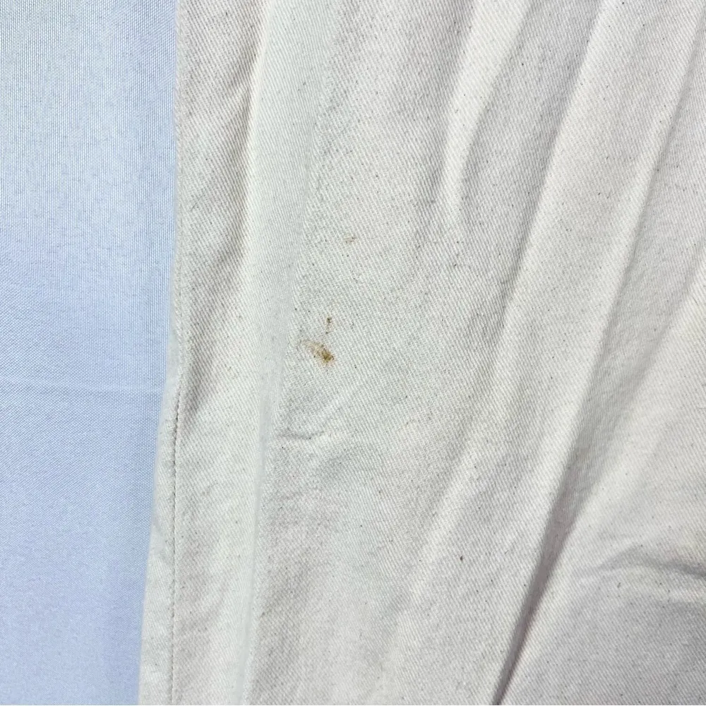 Urban Outfitters BDG Off White Stovepipe High Rise Wide Leg Jeans 27 - Image 6