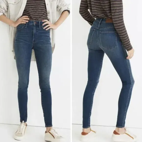 NEW Madewell 10" High-Rise Roadtripper Supersoft Jeans in Playford Wash, 25‎ - Image 2