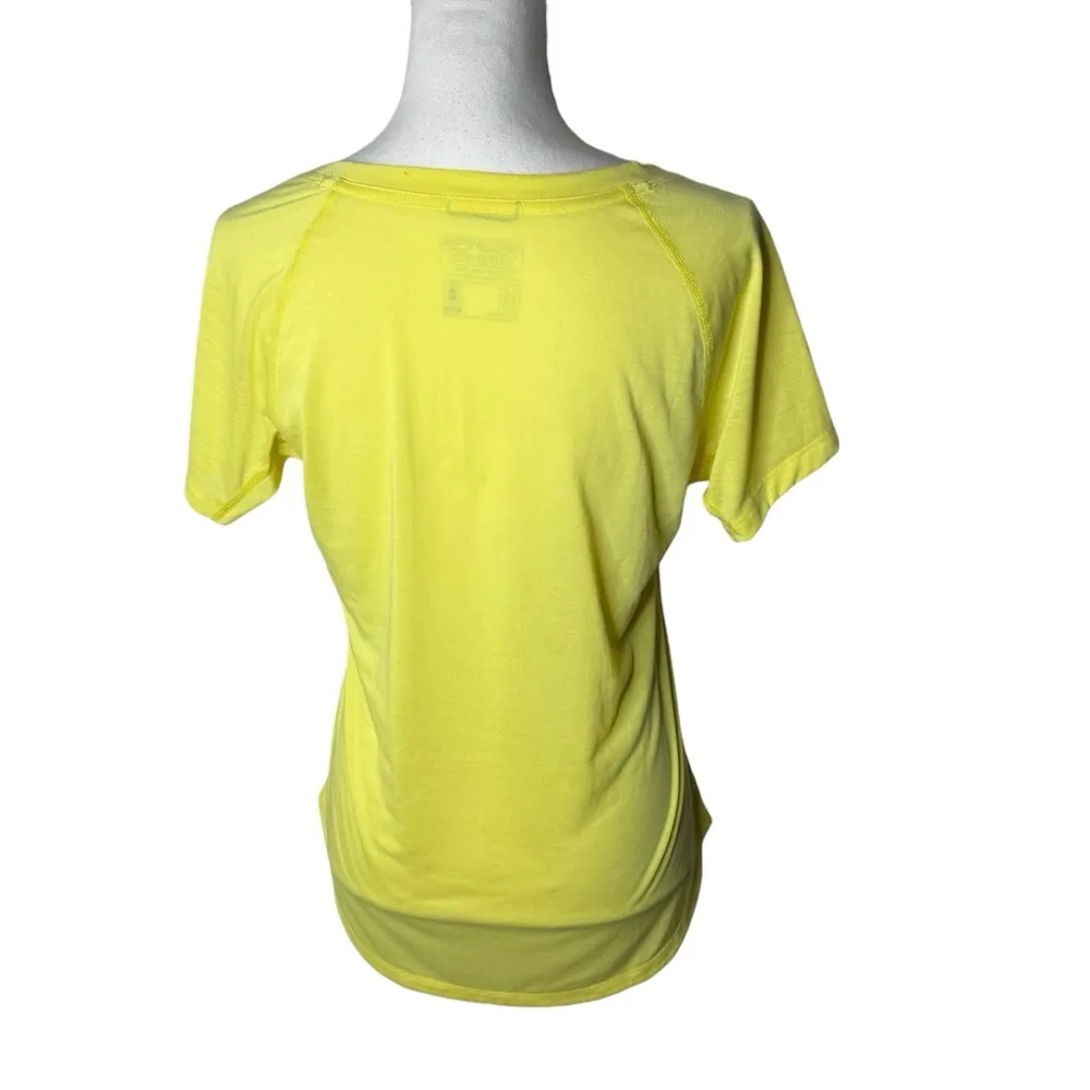 Patagonia Capilene Cool Trail Shirt Yellow Medium - Image 5