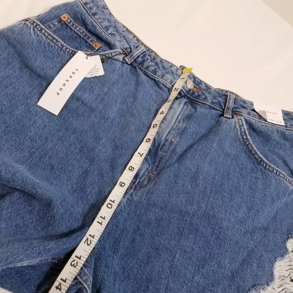 TopShop Distressed Summer Denim Short - Image 6