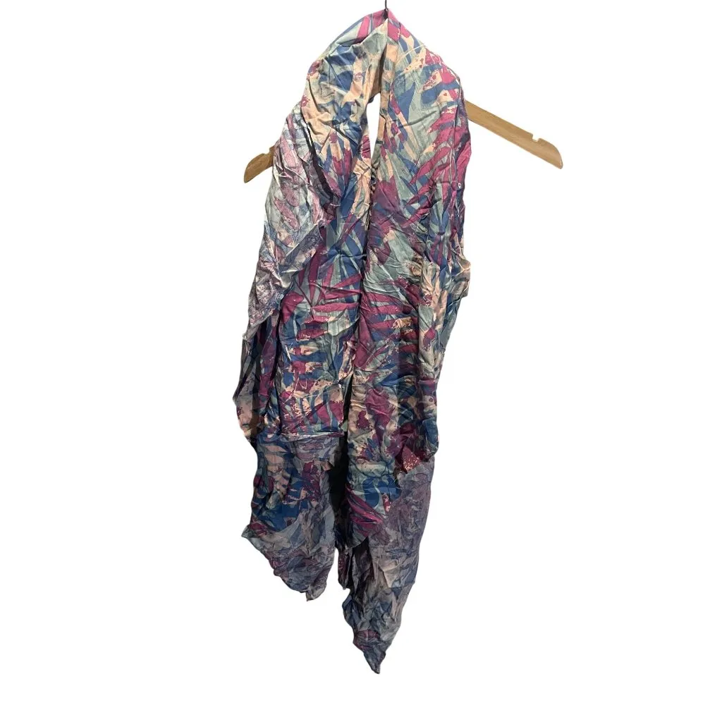 Freely Womens Missy Pareo Coverup OS Multicolor Lightweight Beachwear Wrap Pink Size undefined - Image 2