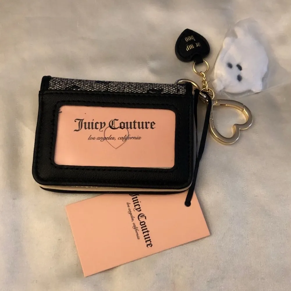 Juicy Couture Spooky Card Holder Wallet with Ghost and “be my boo” Charm - Image 3