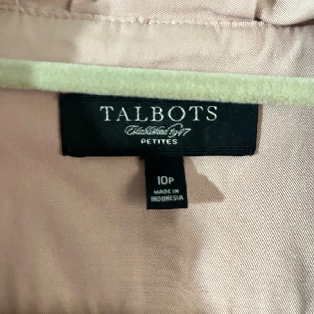 Talbots Pink Blazer Structured Tailored Jacket - Image 2
