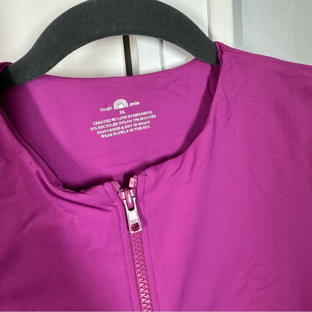 NWT Free People Toast Signature Surf Suit Purple Orchid size xl - Image 5