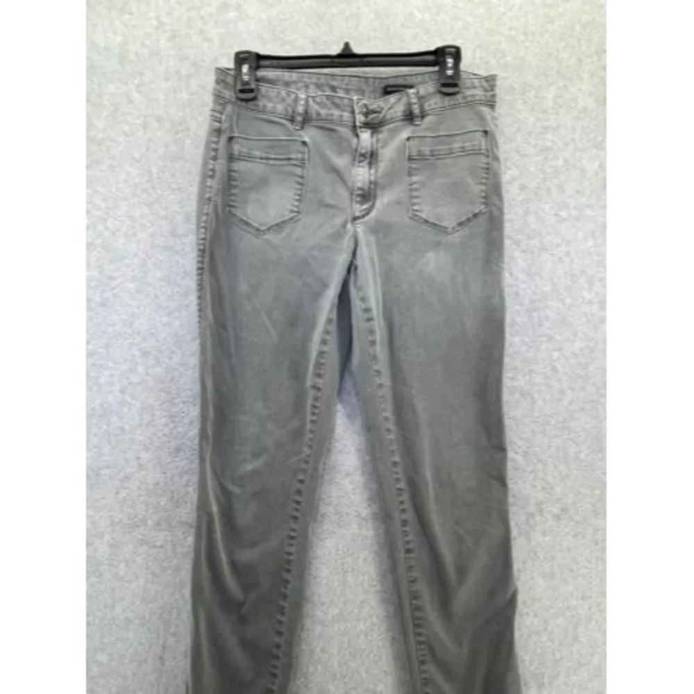 Club Monaco Women's Gray Denim Jeans Size 10 Cotton Blend Slim - Image 11