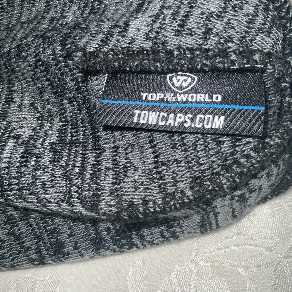 LSU Tigers College Football Top Of The World Purple & Gray Beanie With PomPom - Image 8