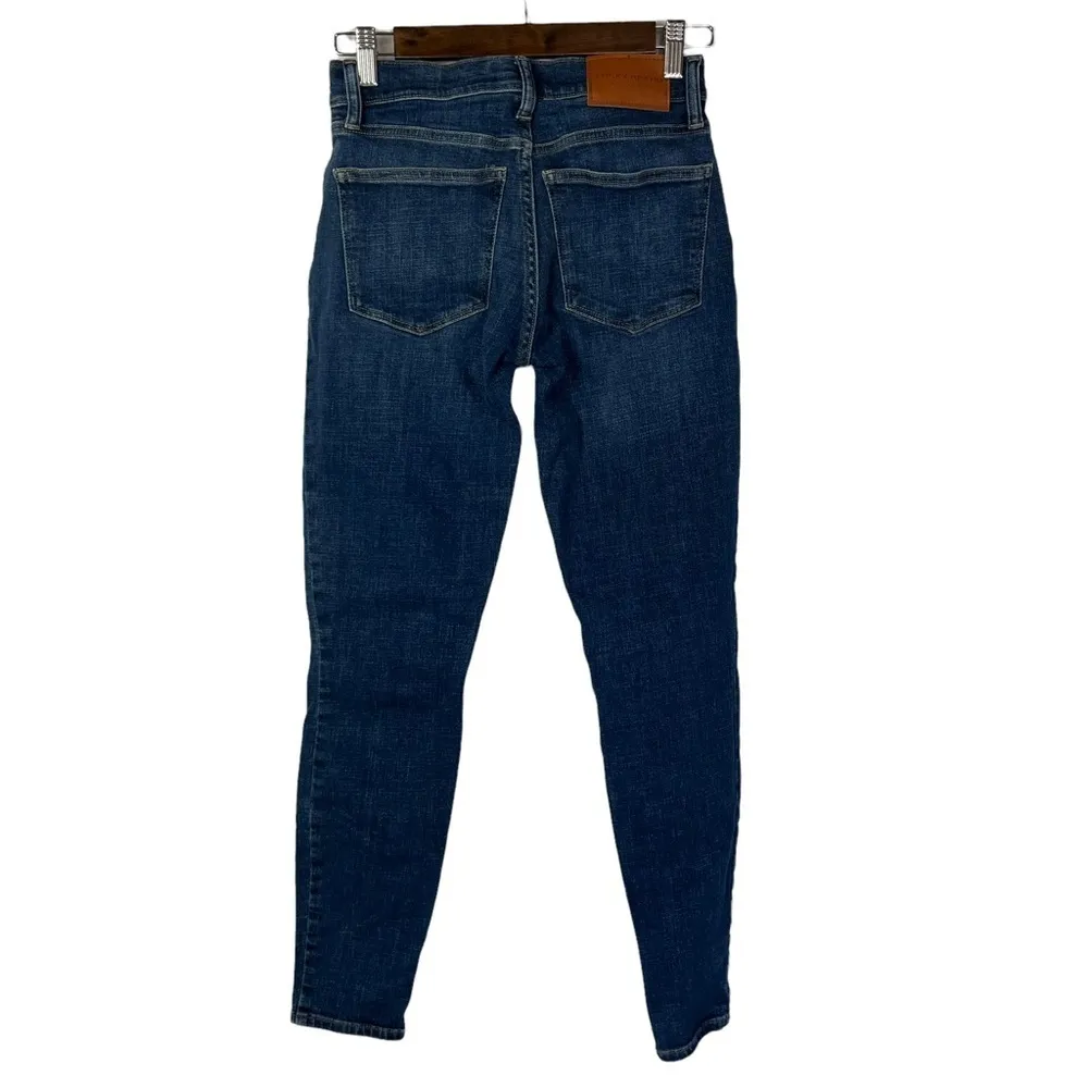 Lucky Brand Dark Wash Mid Rise Ava Skinny Ankle Jeans 2 - Image 3