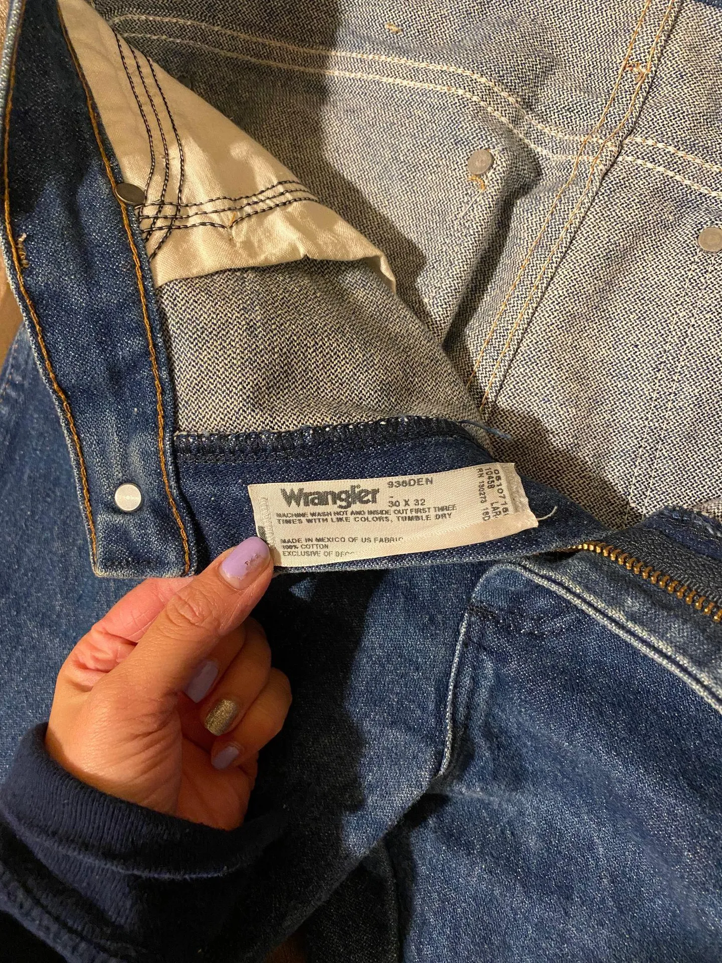 Wrangler Vintage  Denim Jeans - Image 2