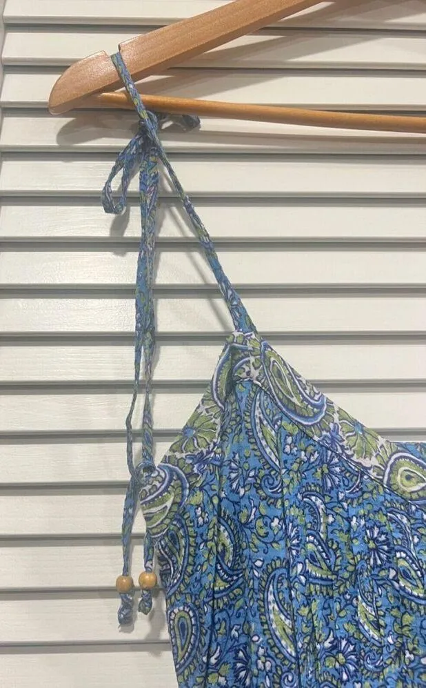 Veronica Beard Windansea Paisley Maxi Dress Blue Electric Multi Size XS NWT - Image 6