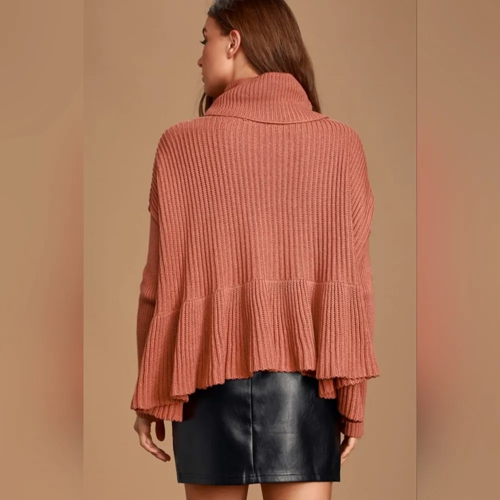 NWT Free People Layer Cake Trapeze Turtleneck Sweater Size small - Image 2