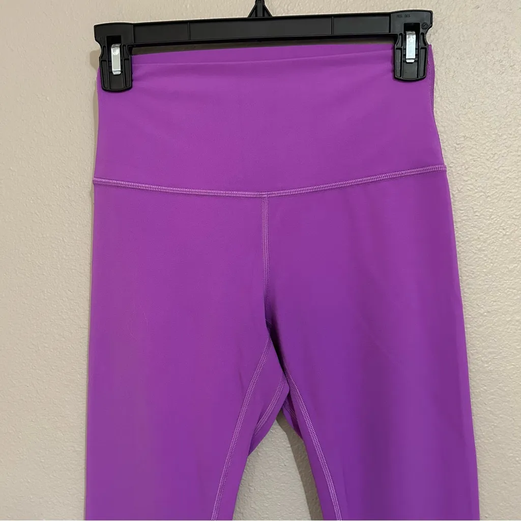 Lululemon Align Pant Purple High Rise Athletic Leggings Women’s Size 6 - Image 5