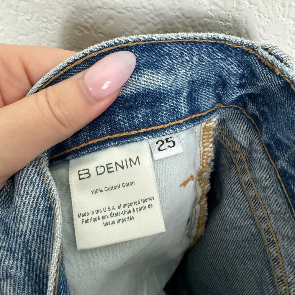 EB Denim Crossover Pant Jeans in Cielo 100% Cotton Size 25 - Image 6