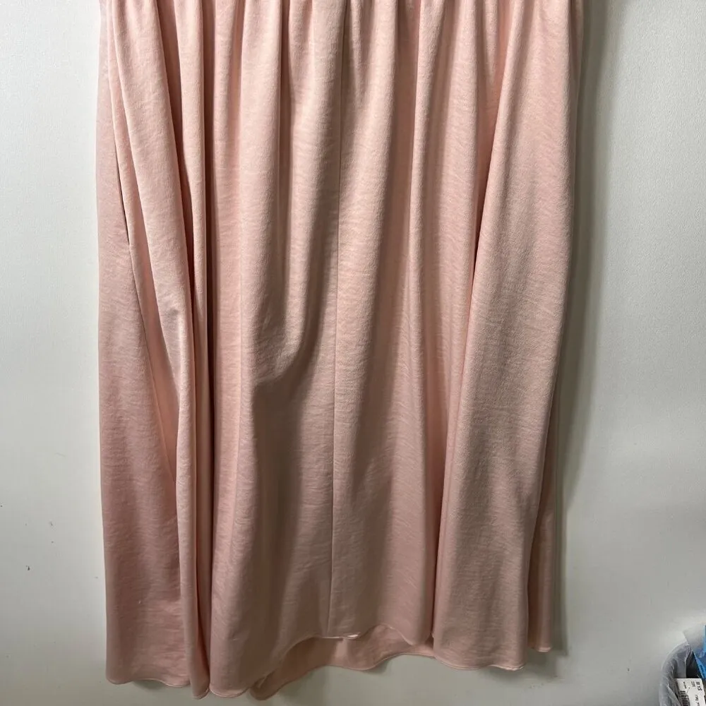 Gal Meets Glam Margie tie waist pink midi dress women’s size 12‎ - Image 10