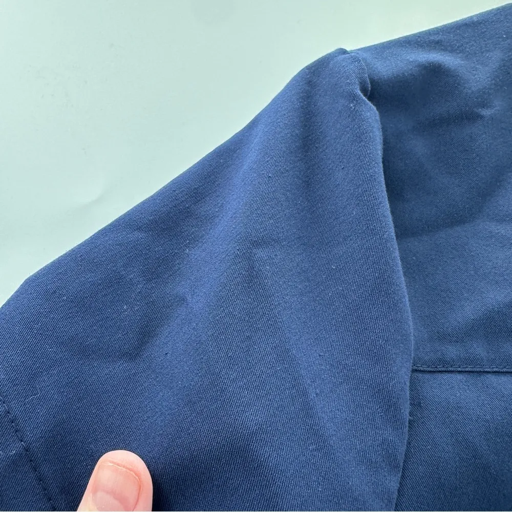 Fabletics Method 2-Pocket Scrub Top in Navy Blue Size S - Image 11