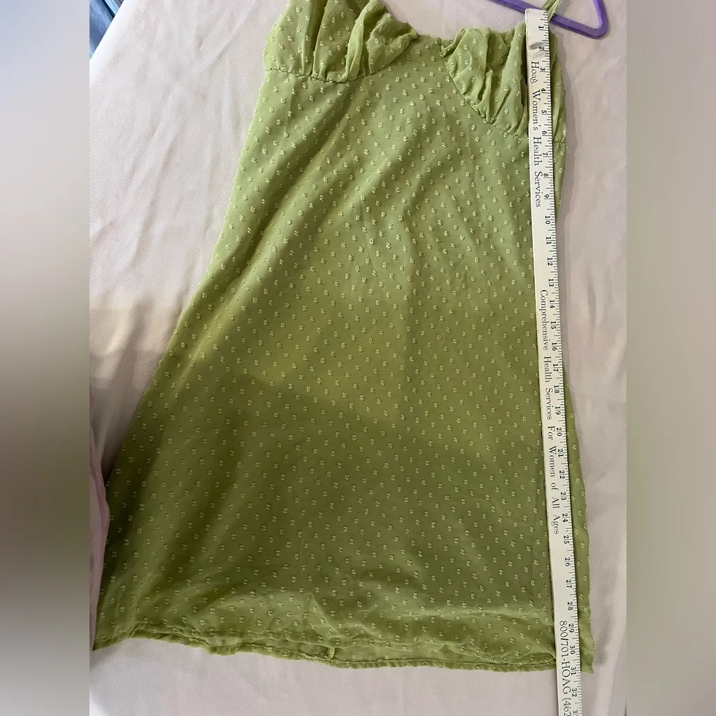 SHEIN Olive Green Midi Dress - Image 5