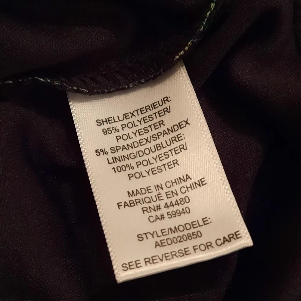 AFRM Ariana Dress Women's Extra Small XS Black Red Floral Sleeveless V - Image 9