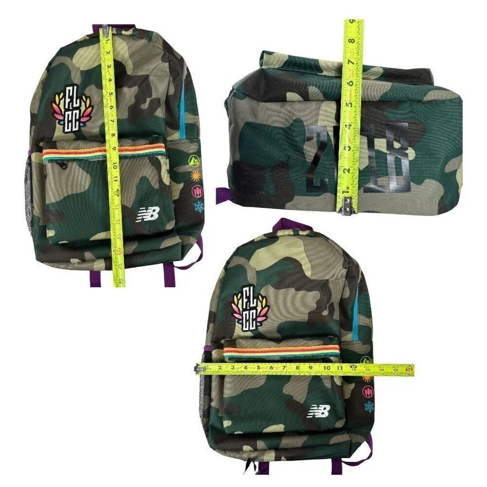 New Balance Cross Country 2018 Limited Edition Foot Locker Camo Padded Backpack - Image 9