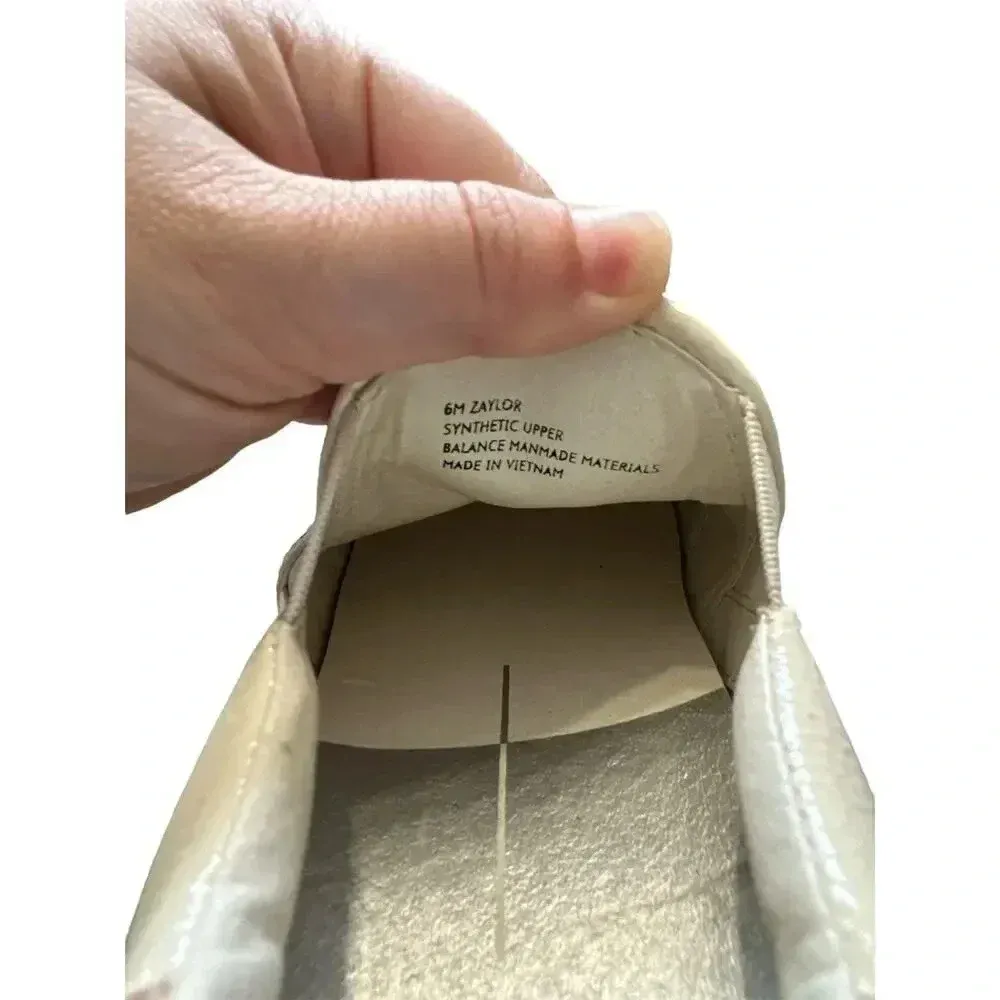 Dolce Vita Zaylor Sneaker In Cream‎ Size 6 - Image 6