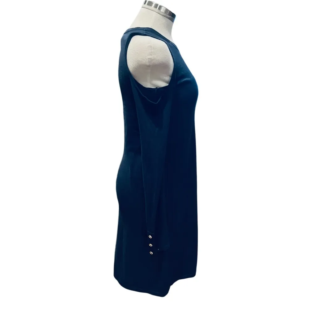 LILLY PULITZER Black Faire Cold Shoulder Sweater Navy
Dress Size XS - Image 6