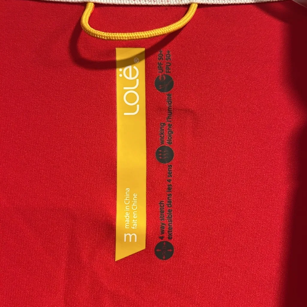 Lolë Hot Pink Athletic Zip Up Jacket Size Medium - Image 4