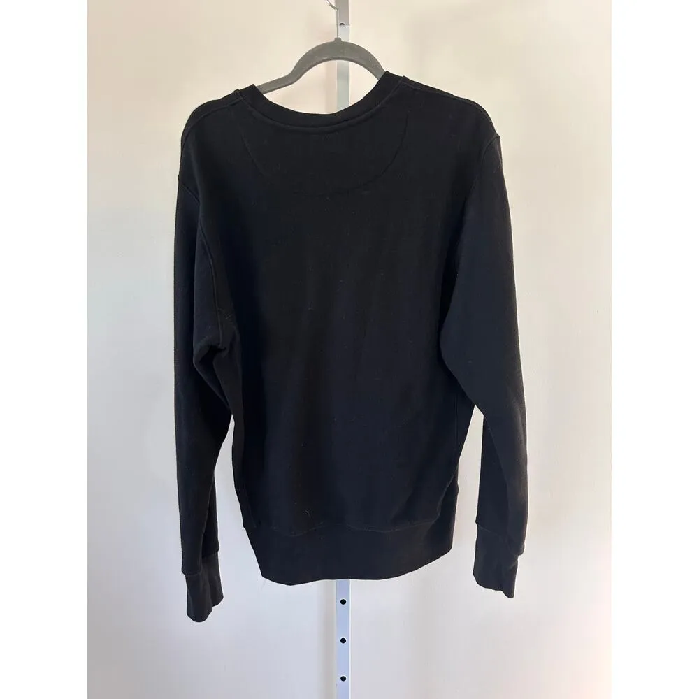 Rowing Blazers Unisex Spellout Crewneck Black Size Medium - Image 4