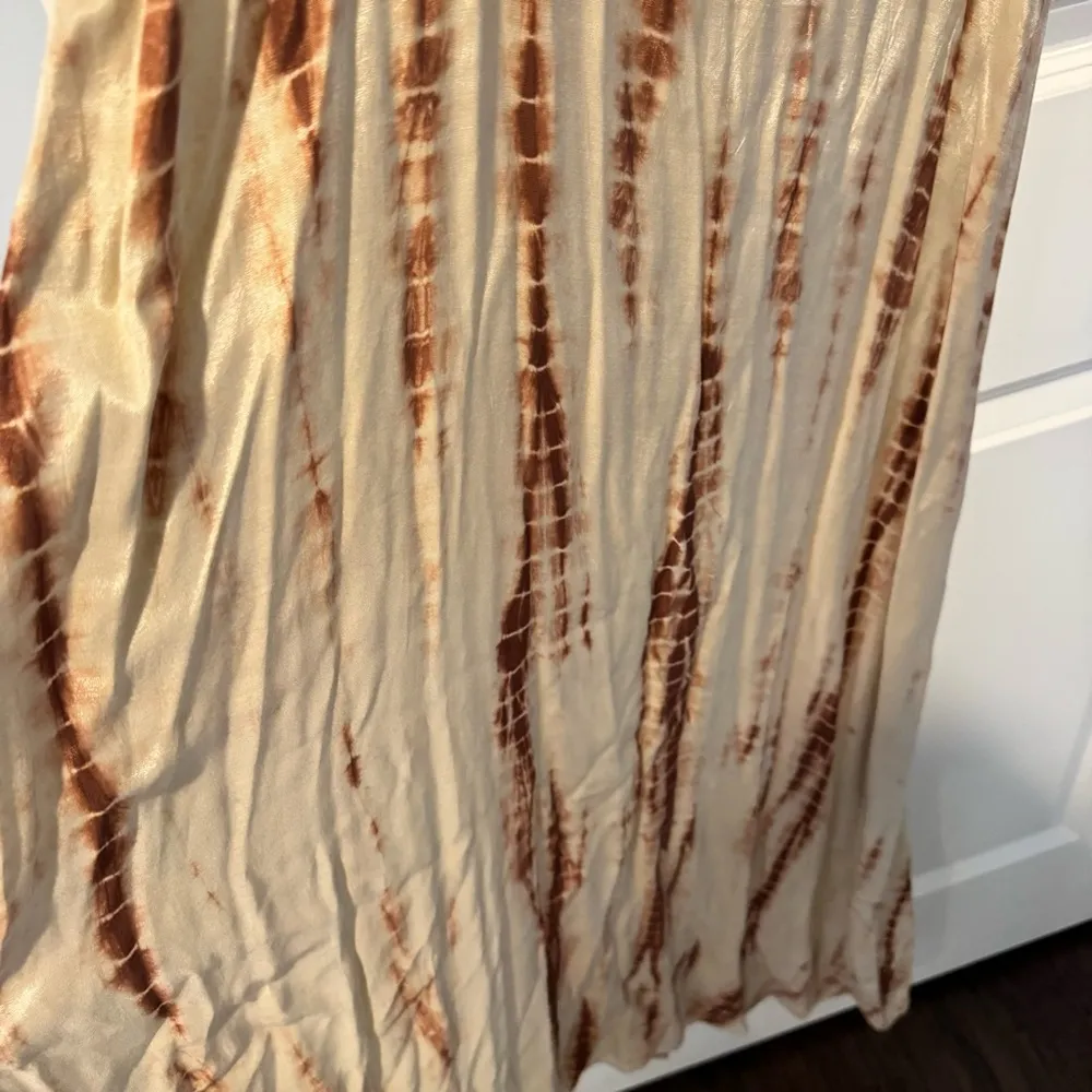 Chan Luu Tie Dye Plunge Neck Maxi Dress - Image 4