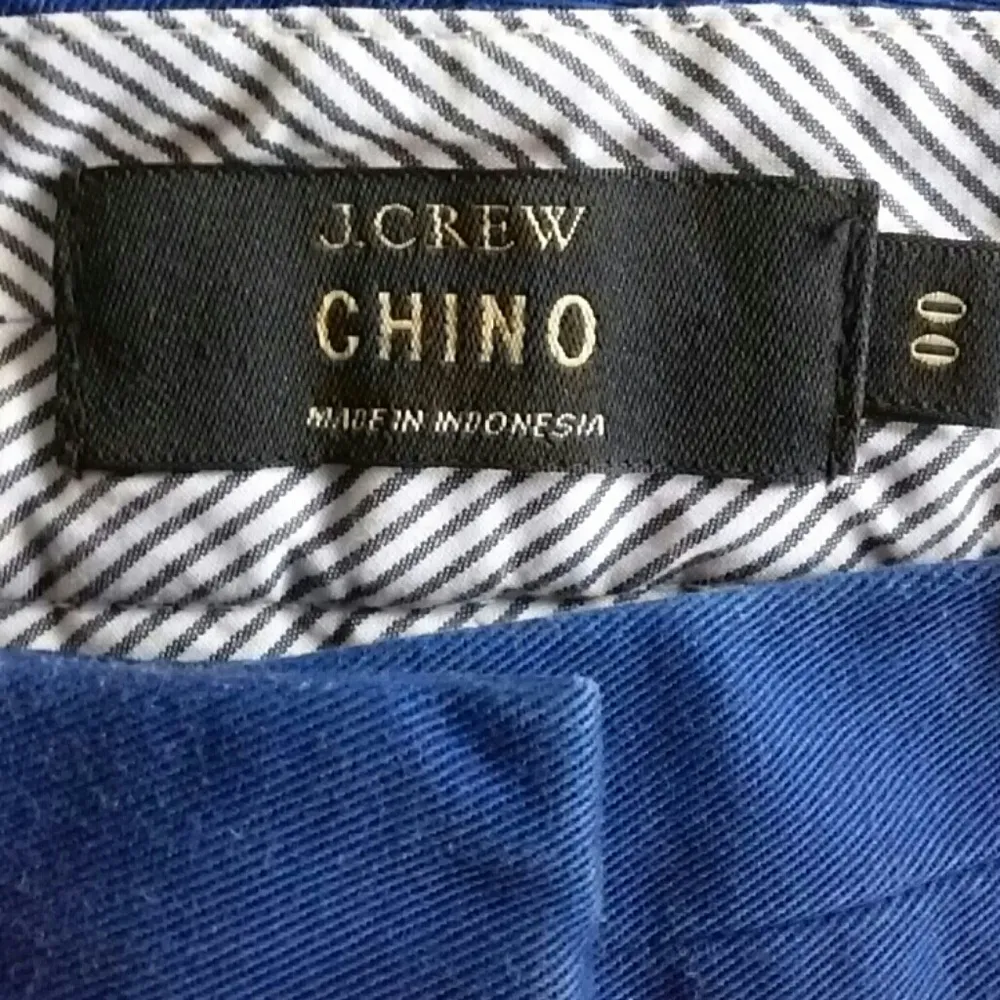 J. Crew Blue Chino Shorts - Image 4