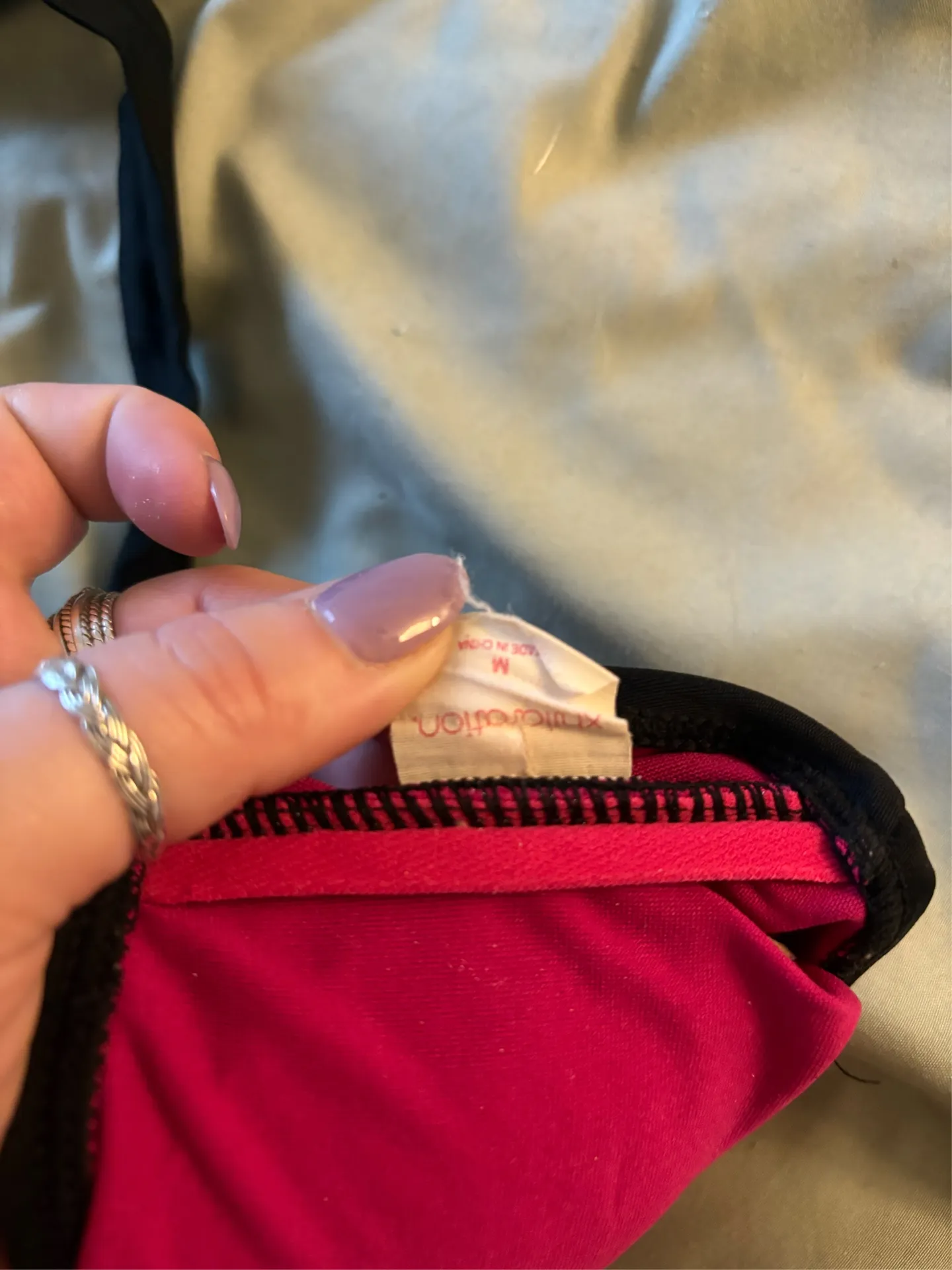 Bikini Top Zaful Black Bandeau - Image 2