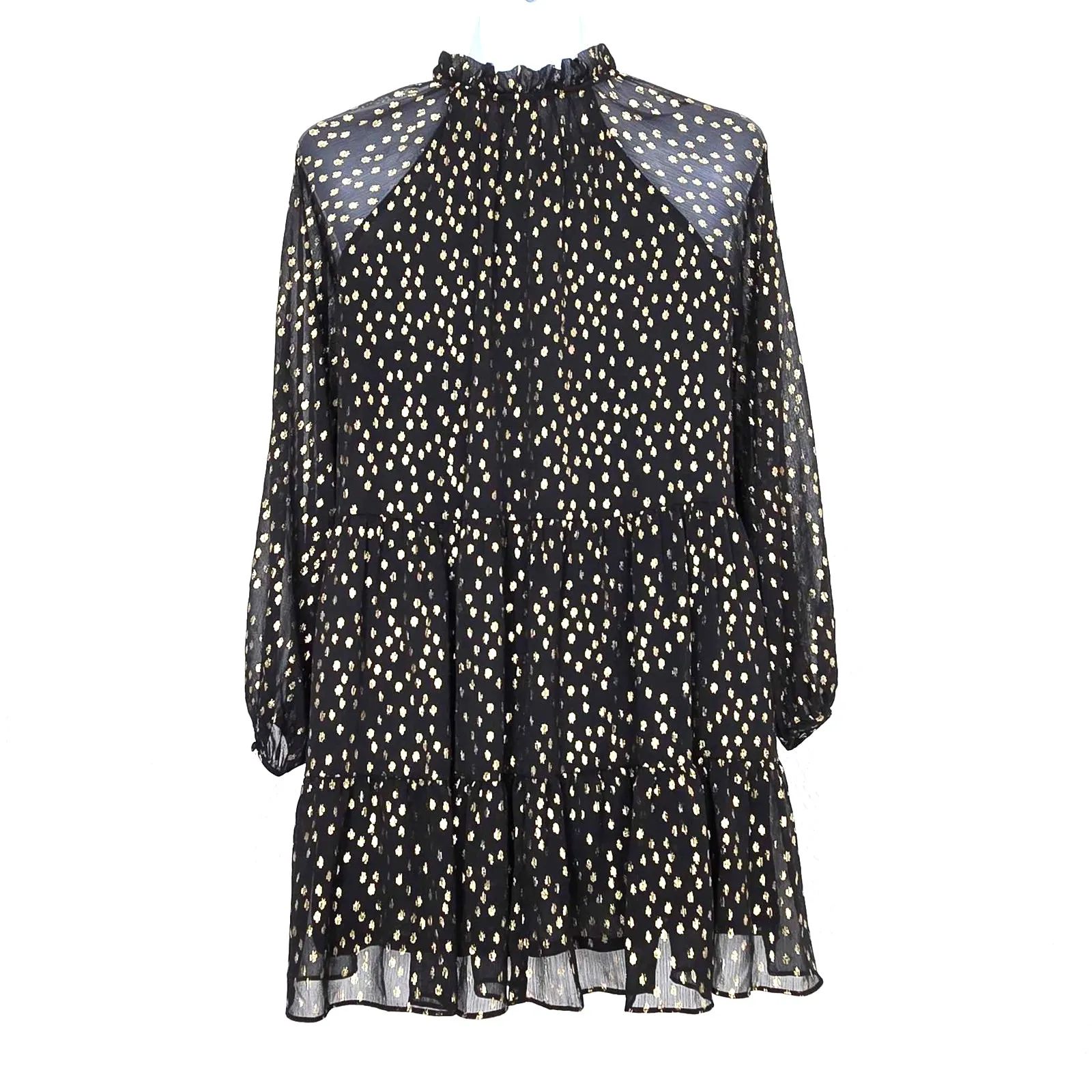 H&M Balloon-Sleeved Dress Size 2 - Image 5