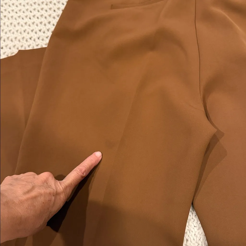 Reformation NWD  Womens 8Tan Flare Pants - Image 12