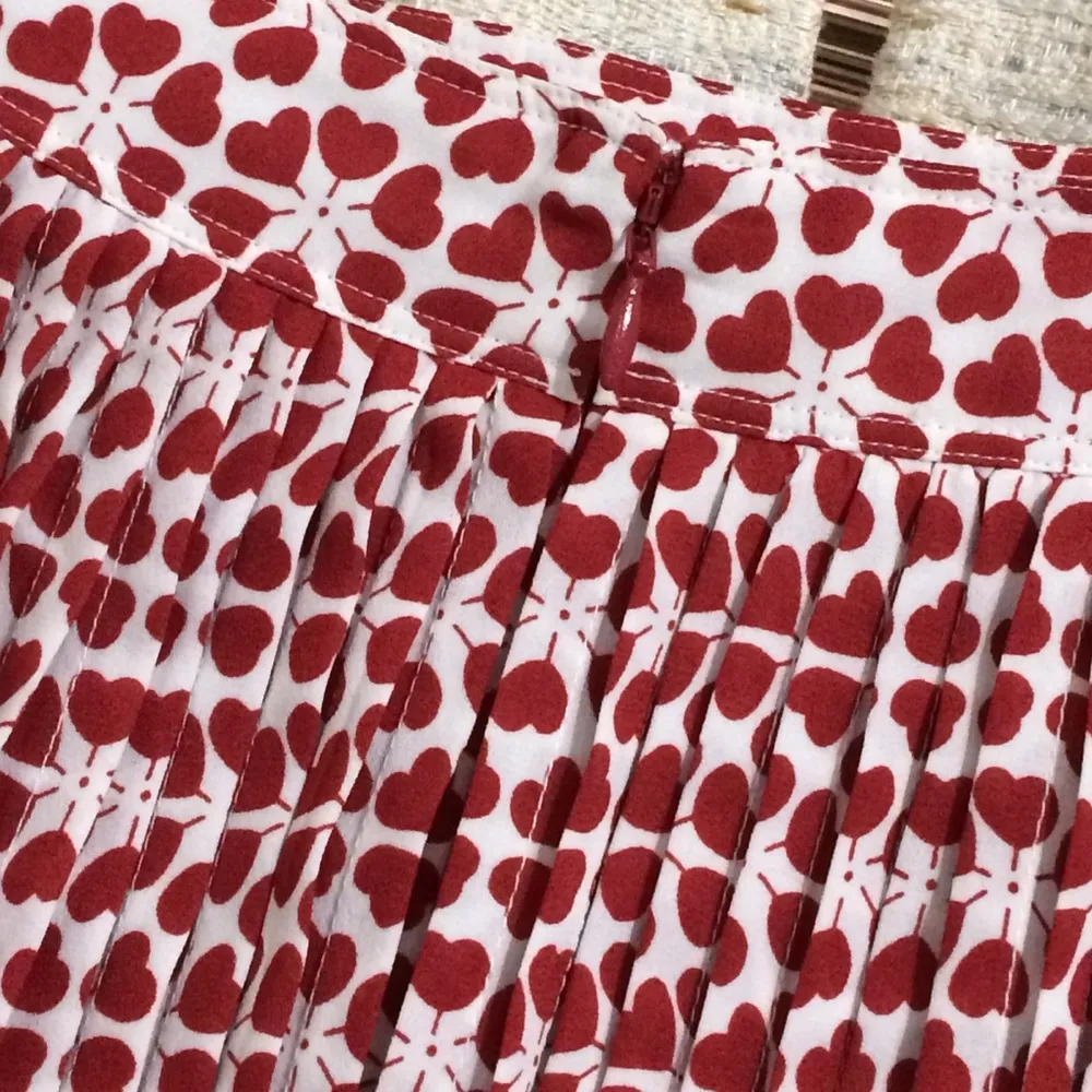 Cassia Printed Pleated Mini Skirt - Image 11