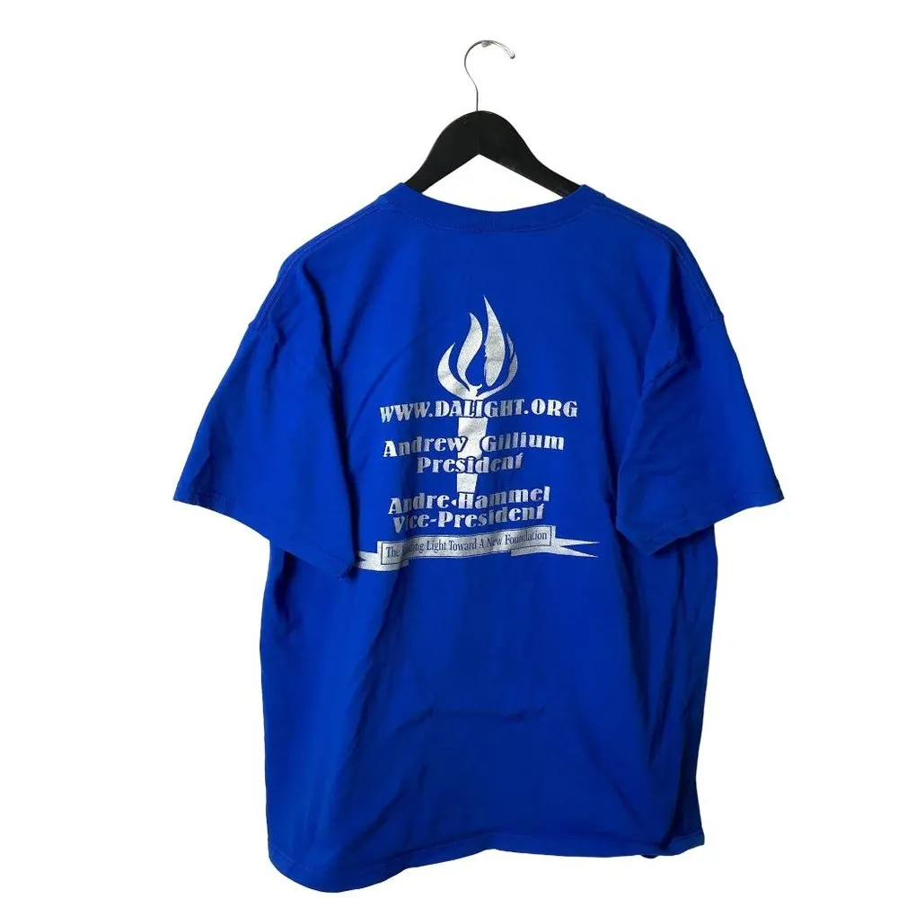 90s Vintage The Leading Light T Shirt Dalight Graphic Tee Short Sleeve Cotton Size XL - Image 3